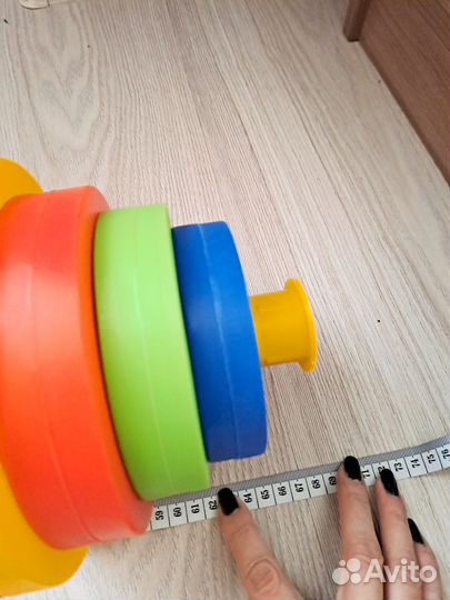 Набор штанга и гантели детские