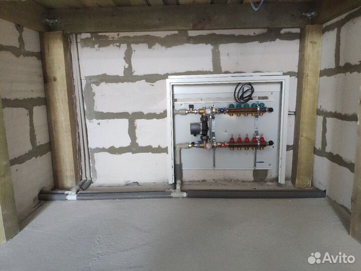 Водяной теплый пол, монтаж отопления