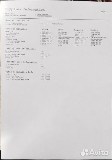 Мфу Samsung Xpress C480