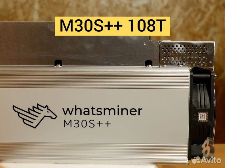 Whatsminer m30s++ 108 Th/s Microbt