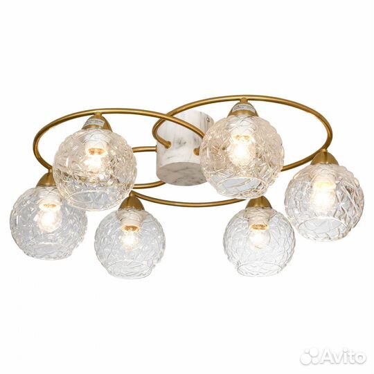 Люстра потолочная в спальню модерн