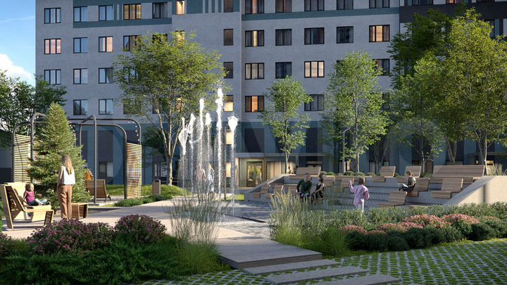 2-к. квартира, 48,7 м², 5/23 эт.