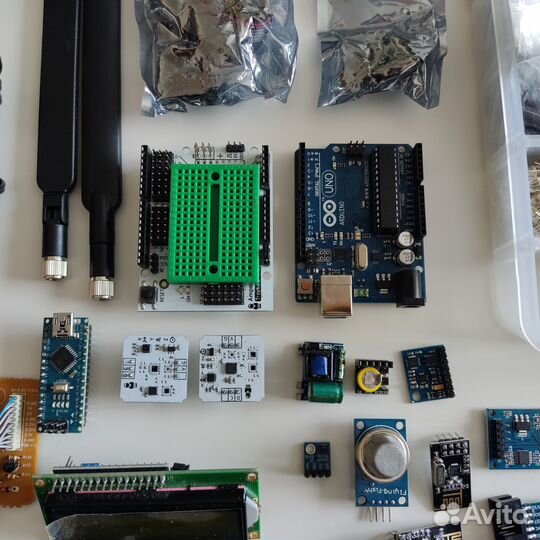 Arduino uno r3, nano, тройка модули, датчики