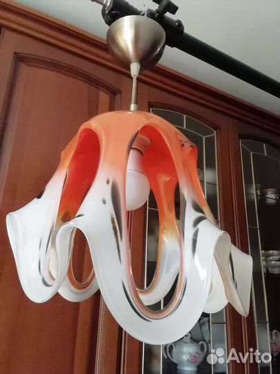 Дизайнерский светильник, плафон ручной работы