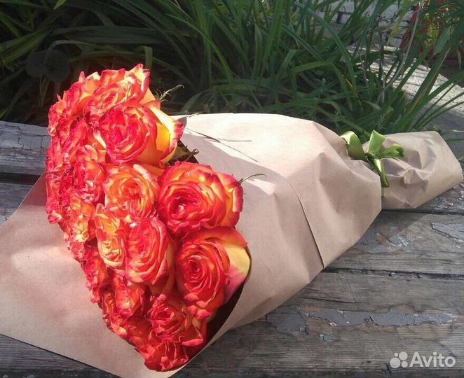 Цветы розы букет