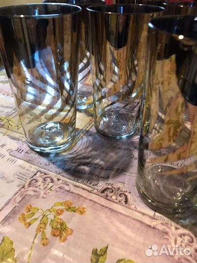 Стаканы легкие стекло (новые, Чехия)