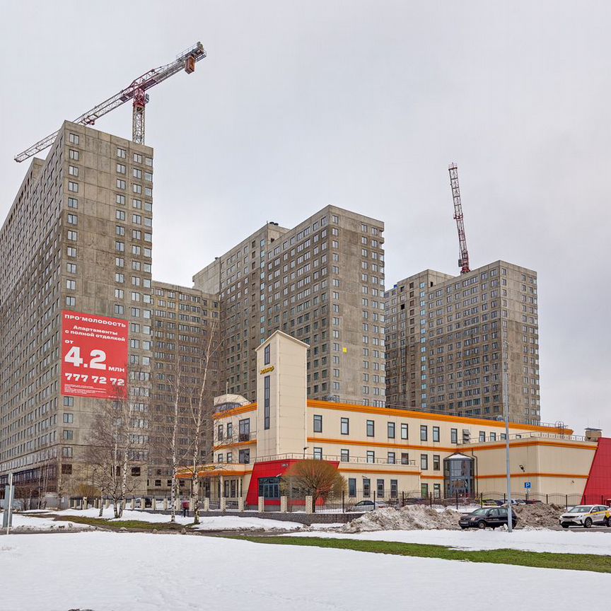 2-к. апартаменты, 67,4 м², 15/24 эт.