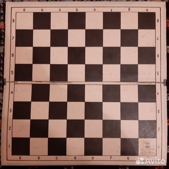 Доски для шахмат и шашек СССР