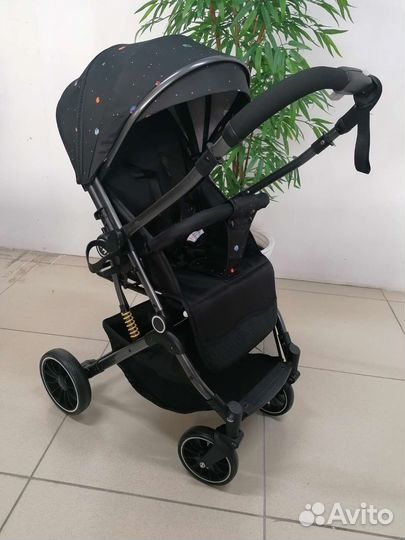 Новая коляска Сн525 перекидная ручка (бриллиант)
