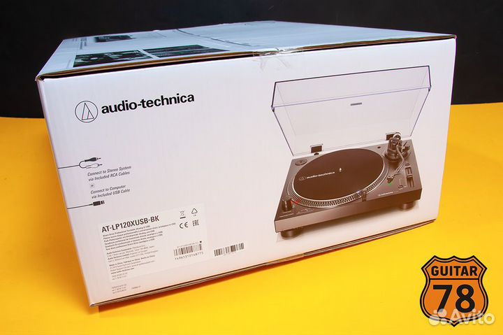 Проигрыватель винила Audio Technica AT-LP120xusb