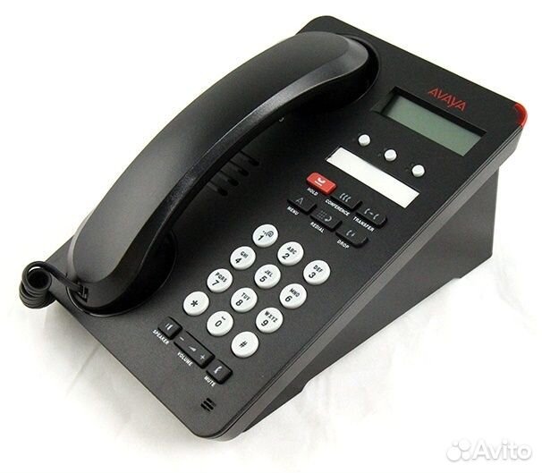 Avaya 1603SW-I BLK-Цифровой телефон с коммутатором