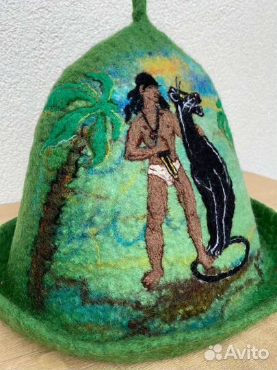 Банная шапка 