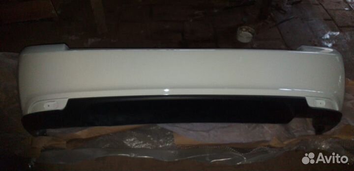 Задний бампер priora 2 хэтчбек