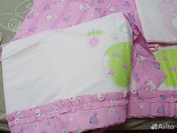 Бортики в детскую кроватку бу