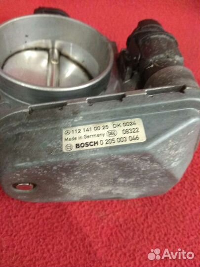 Дросельная заслонка mercedes A1121410025