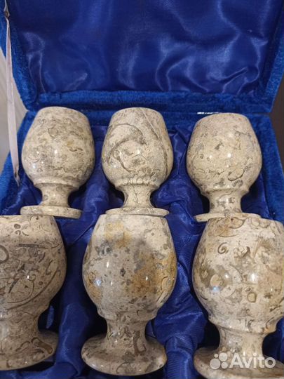 Рюмки ракушечник черри