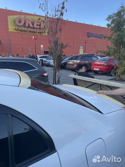 Лип спойлер Toyota Corolla 120