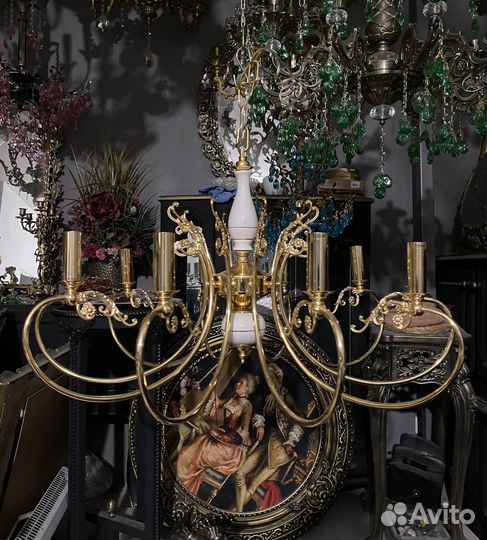 Люстра 10 ламп