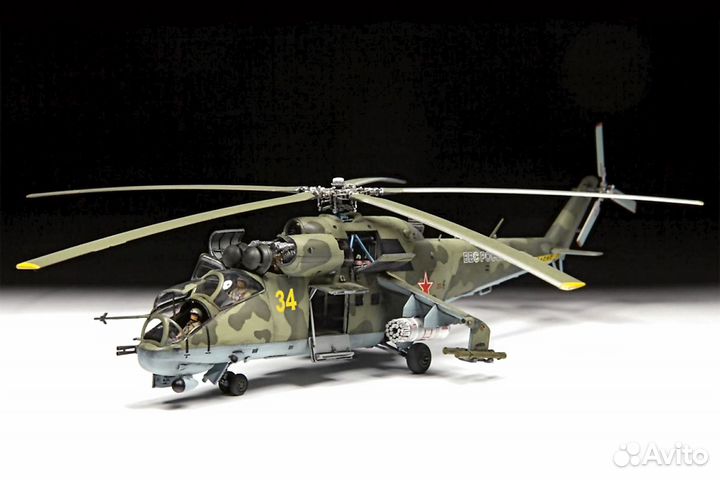 Сборная модель Ми-24 П
