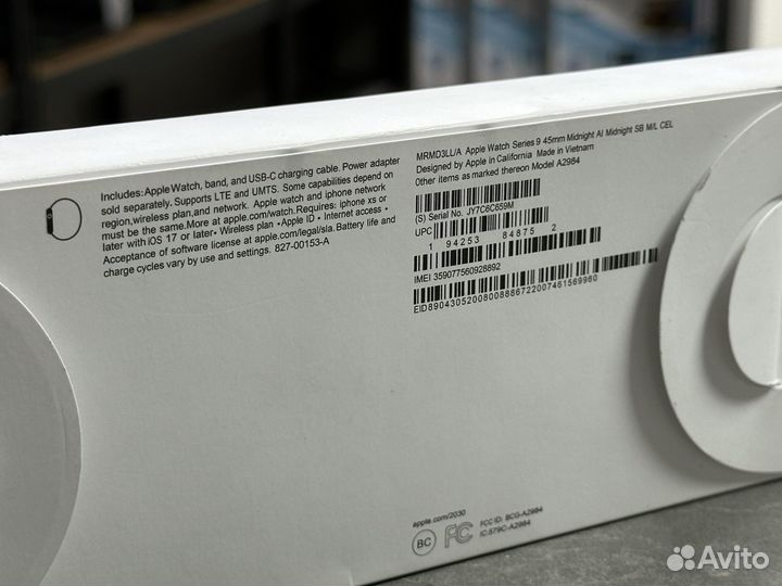 NEW Apple Watch 9 45mm Midnight