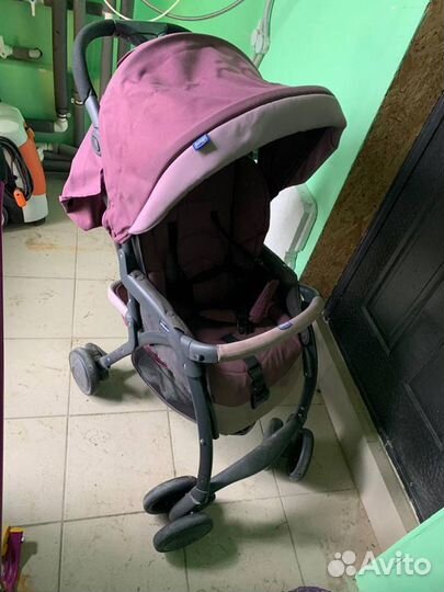Детская прогулочная легкая коляска