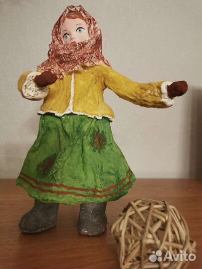 Кукла из ваты 19см