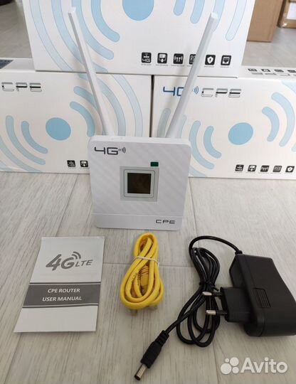LTE 4G 3G wifi роутер KuWfi CPF903 любая сим