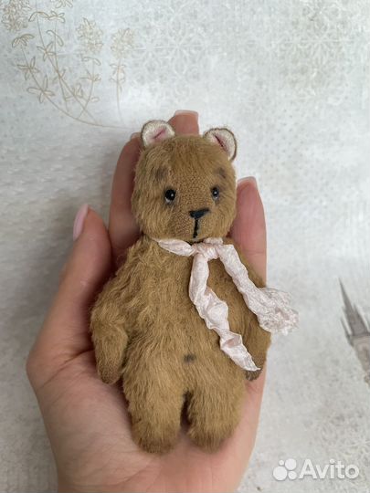 Мишка в стиле Тедди ручная работа
