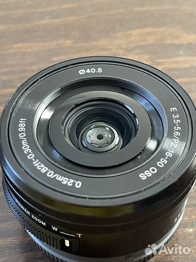 Объектив sony 16 50mm oss