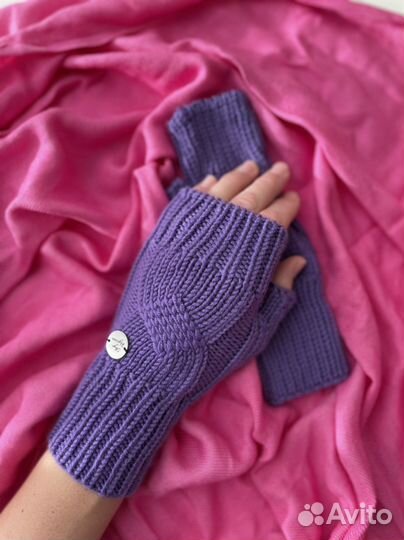 Митенки ручная работа