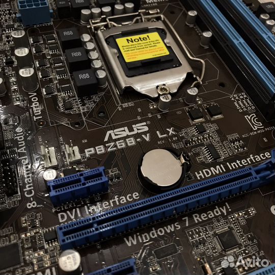 Материнская плата Asus P8Z68-V LX LGA 1155