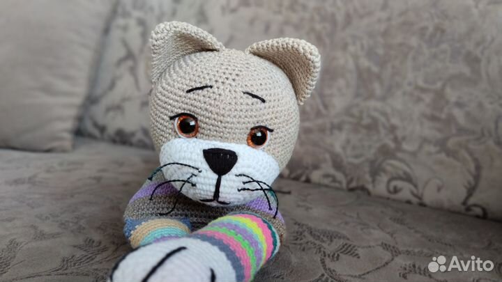 Мягкая игрушка кот батон