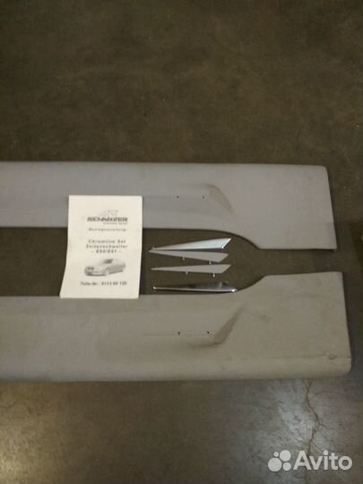 Комплект обвеса schnitzer на BMW Е60 до 02/07