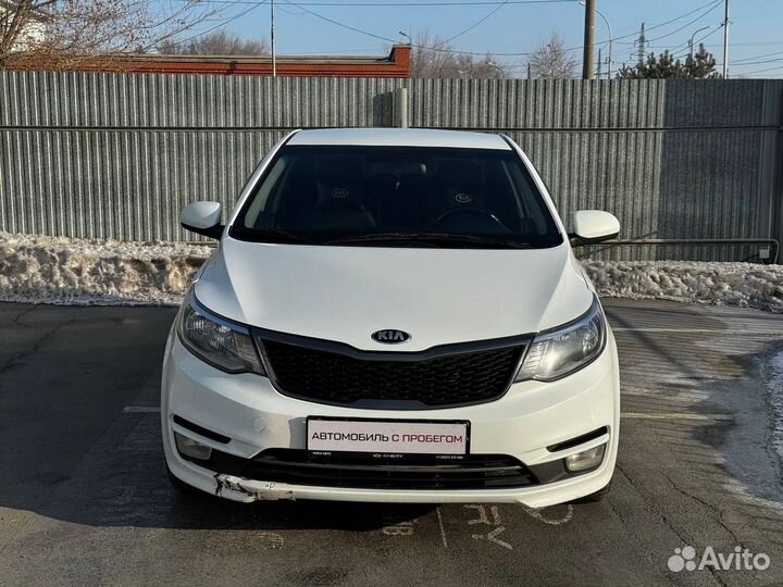 Kia Rio 1.6 МТ, 2016, 153 000 км