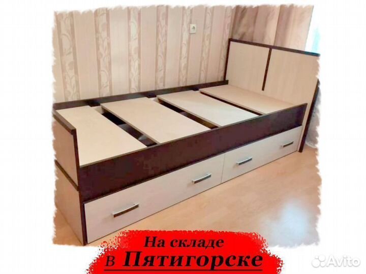 Кровать односпальная 90 см