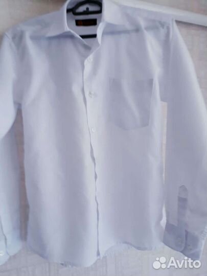 Рубашка школьная 134