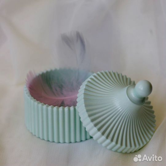 Шкатулка для украшений из гипса