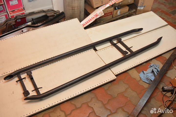 Защита порогов L1730мм