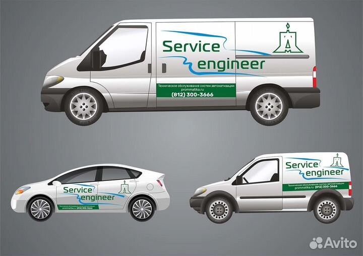 Оклейка, брендирование авто, витрин