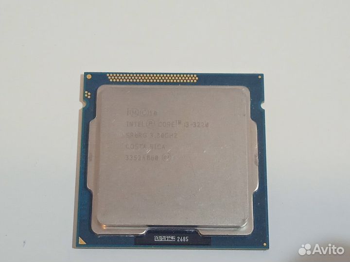 Процессор intel core i3 3220 SR0RG
