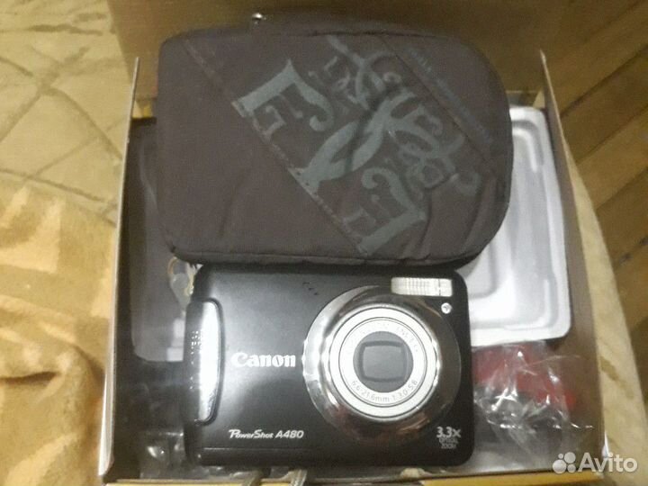 Компактный фотоаппарат Canon PowerShot A480