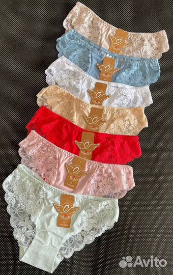 Трусы слипы женские, 7шт