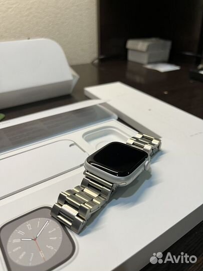 Apple Watch series 8 45 мм Silver оригинал