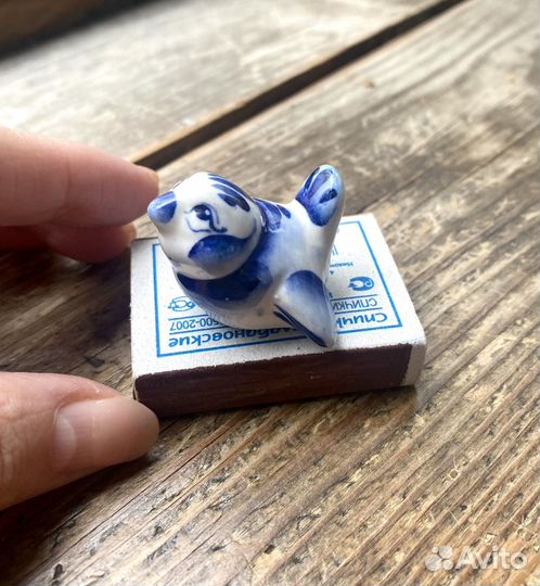 Птичка гжель