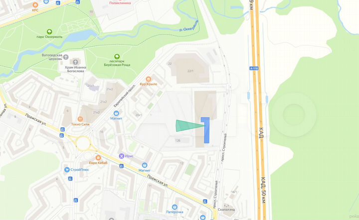 Квартира-студия, 23,2 м², 13/23 эт.