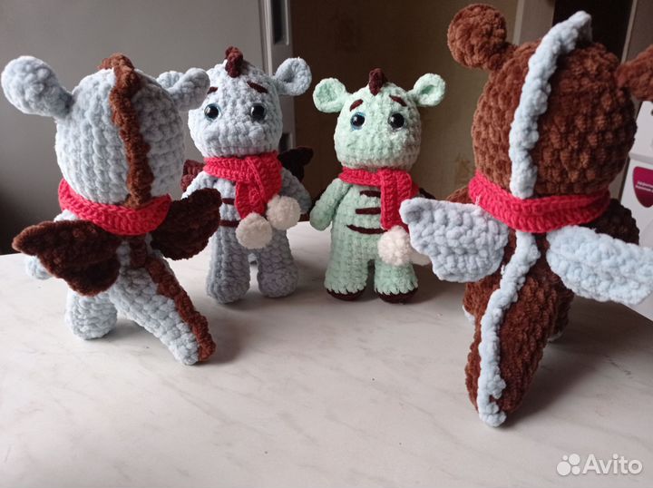 Дракончики ручная работа