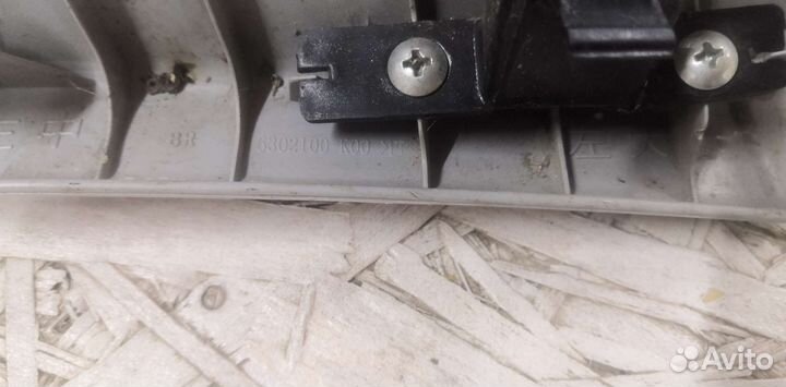 Пластиковые накладки задней двери hover