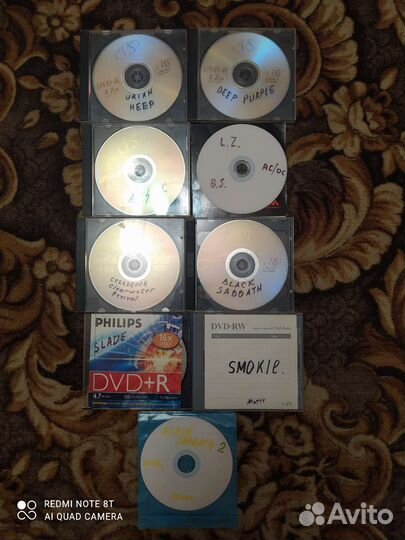 DVD музыкальные диски