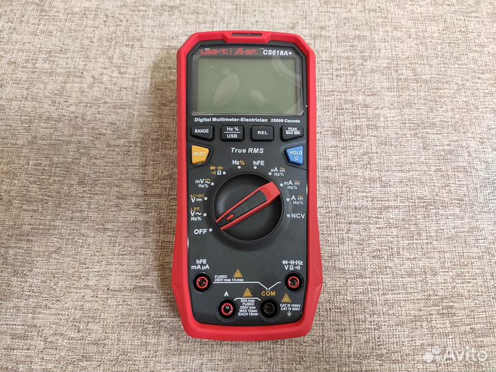 Мультиметр UNI-T/A-BF CS618A+ (UT61E+, UT161E)