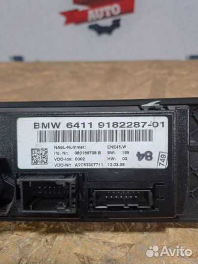 Панель управления климат-контролем Bmw 3 Series